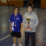 Champion de l'Yonne en Simple Homme Poussin 2011-2012