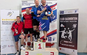 Double homme série R
Vainqueurs : CLAUDIN Sébastien / PRUDENT François (SA89)
Seconds : GULAT Flavien / BUTTURI Maxime (CBNA89)