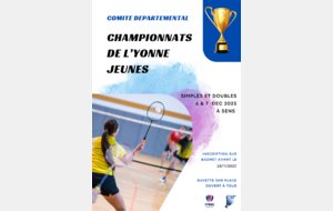 Championnat Yonne Jeunes 2026