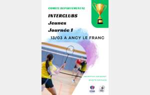 InterClubs Départementaux Jeunes