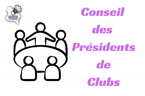 Réunion du Conseil des Présidents de Club