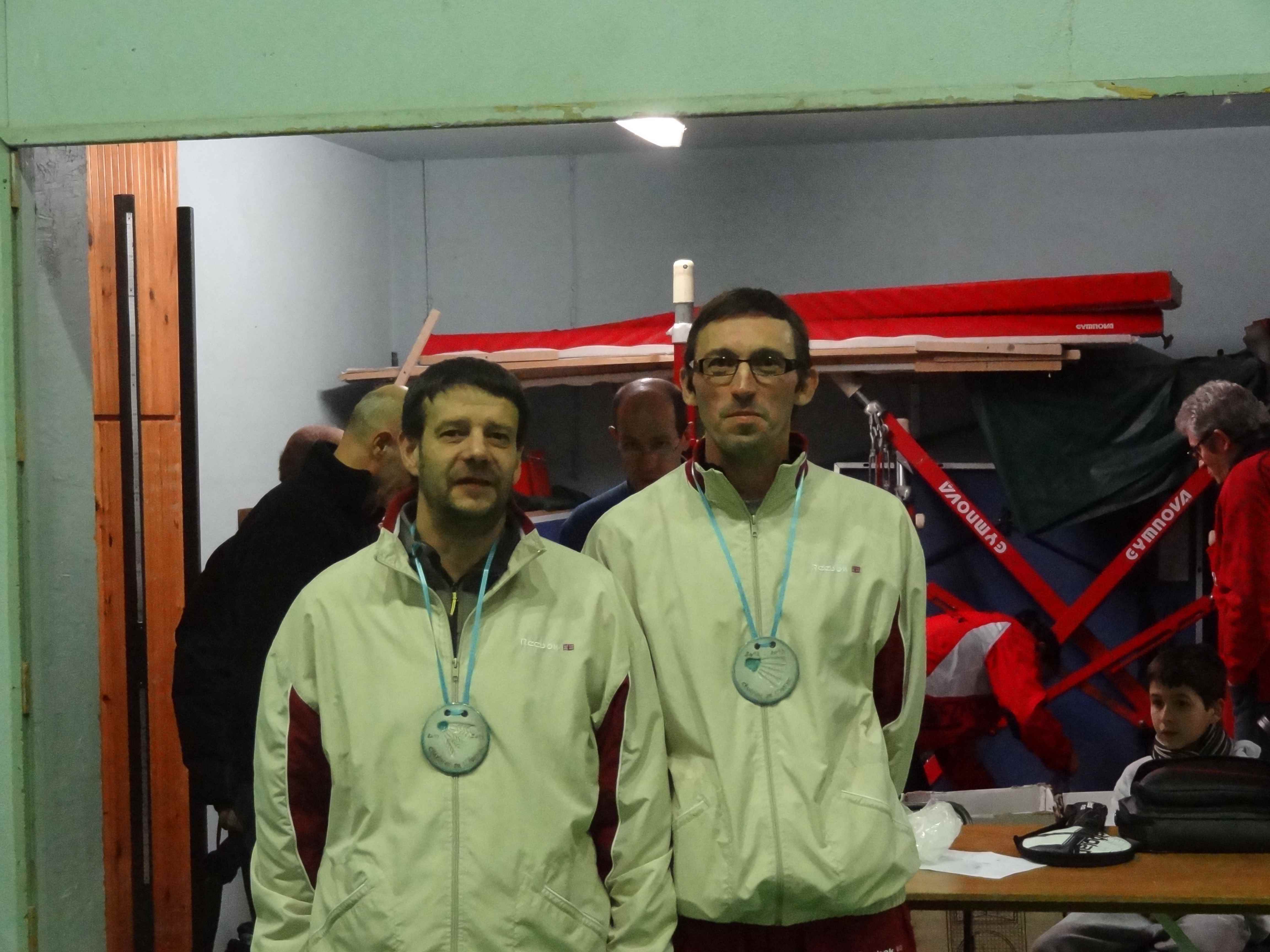 Champions de l\'Yonne en Double Hommes Vétéran 2012-2013